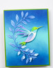 Birch Press Die Block Print Soaring Hummingbird