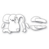 Memory Box Die Snuggled Penguin