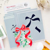 Pinkfresh Studio Merry Mistletoe Stencil