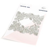Pinkfresh Studio Floral Square Frame Press Plate