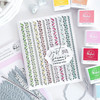Pinkfresh Studio Cottage Flourish Press Plate
