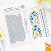 Pinkfresh Studio Cottage Flourish Press Plate