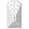 Poppy Stamps Die Scalloped Framer Tags