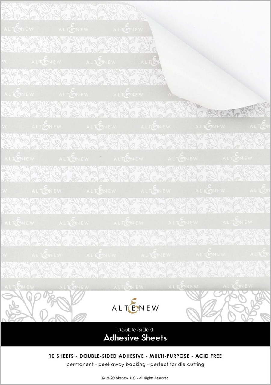 Altenew ALT4566 Double-Sided Adhesive Sheets (10 sheets/set)