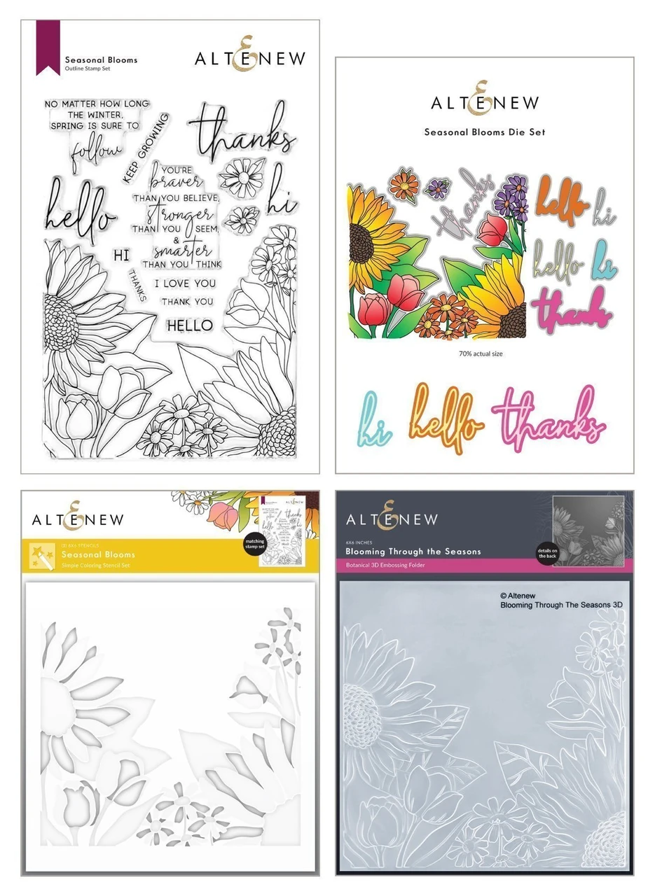 Altenew Craft Your Life Kit Seasonal Blooms
