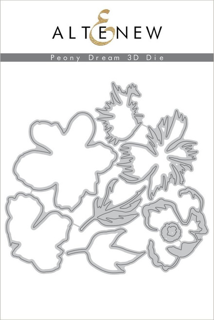 Altenew Peony Dream 3D die set