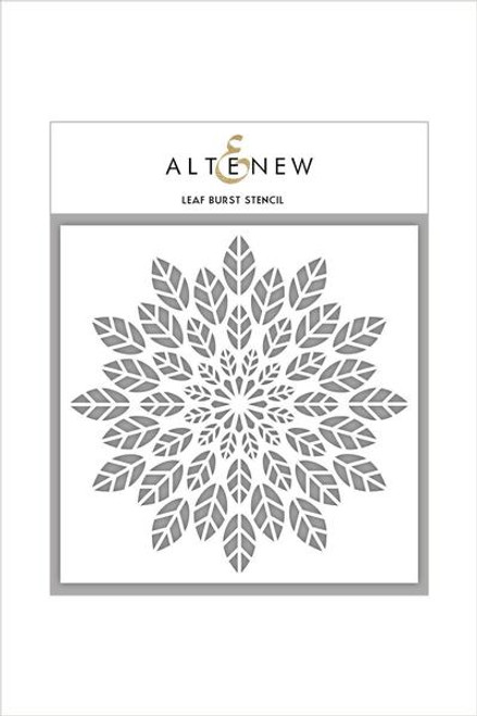 Altenew Stencil Leaf Burst