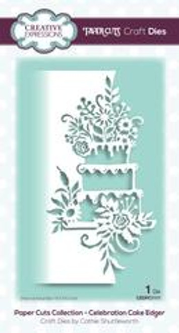 Creative Expressions Paper Cuts Celebration Cake Edger Creative Expressions Paper Cuts Celebration Cake Edger