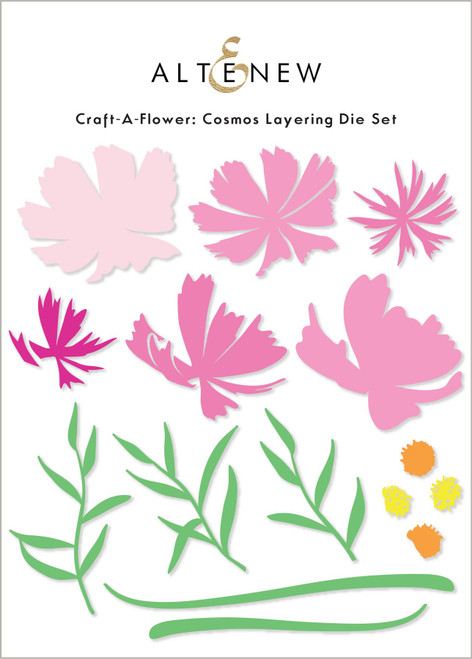 Altenew Craft A Flower Cosmos Layering Die Set
