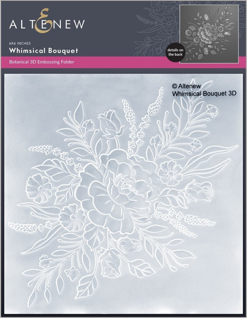 Altenew Whimsical Bouquet 3D Embossing Folder