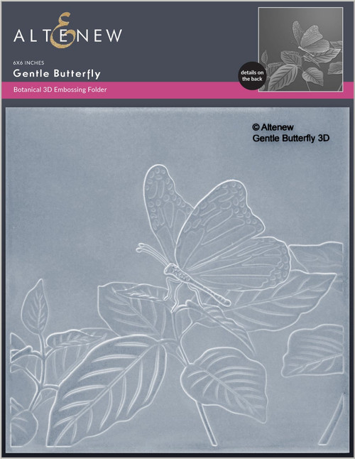 Altenew 3D Embossing Folder Gentle Butterfly