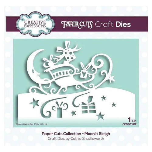 Creative Expressions Edger die Moonlit Sleigh