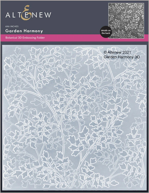 Altenew Garden Harmony 3D Embossing Folder
