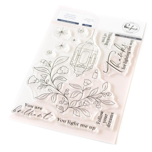 Pinkfresh Studio Lantern Botanicals Stamp