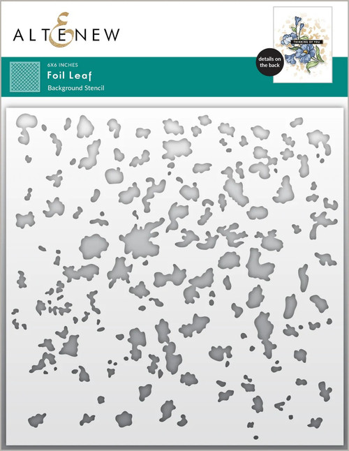 Foil Leaf Background Stencil by Altenew