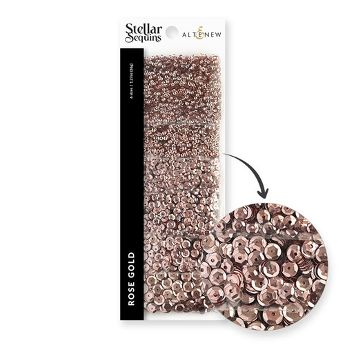 Altenew Stellar Sequins Rose Gold