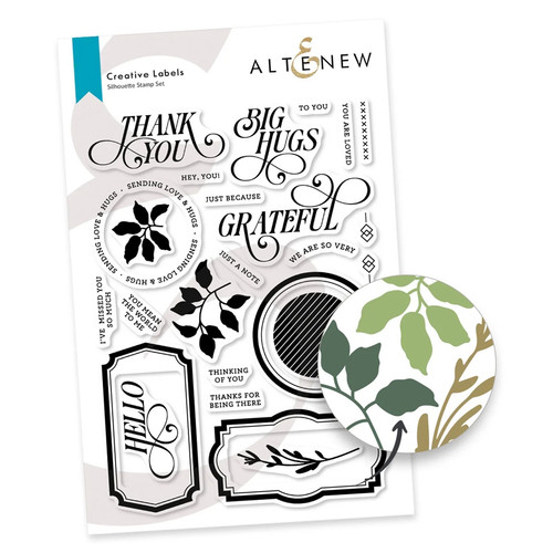 Altenew Creative Labels Stamp Set