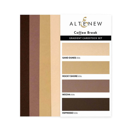 Altenew Cardstock Set Coffee Break