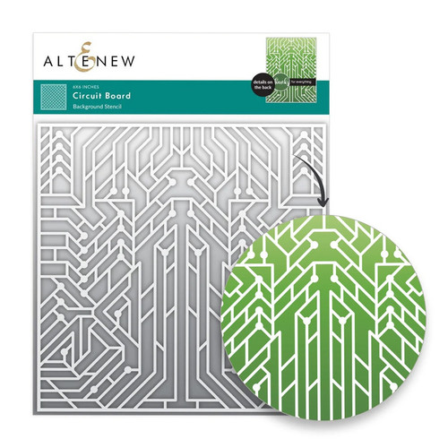 Altenew Circuit Board Stencil
