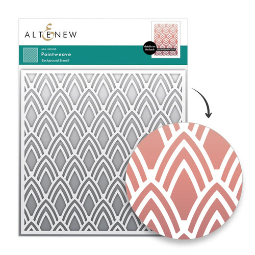 Altenew Pointweave Stencil
