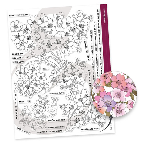 Altenew Sakura Blossoms Stamp