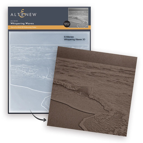 Altenew 3D Embossing Folder Whispering Waves