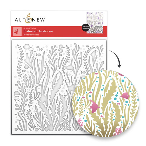 Altenew Stencil Set Undersea Jamboree
