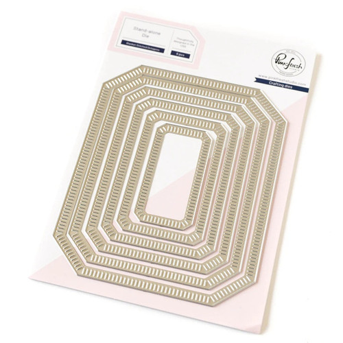 Pinkfresh Studio Octagons Blanket Stitch Die Set