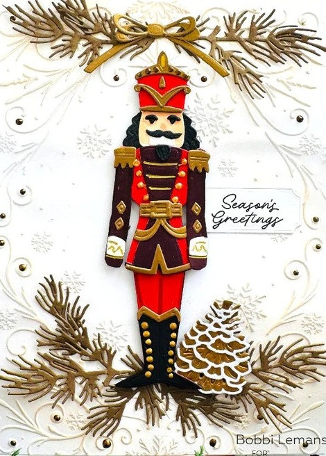 Honey Bee Nutcracker Lovely Layers Die Set