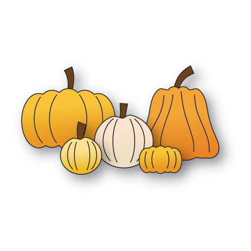 Poppy Stamps Die Pumpkin Patch