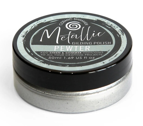 Cosmic Shimmer Gilding Polish Pewter