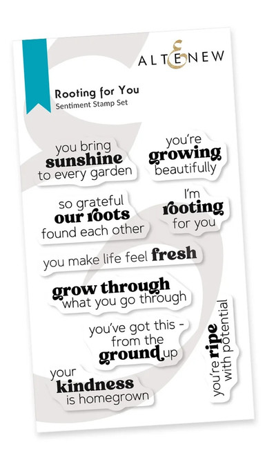 Altenew Stamp Set Rooting for You