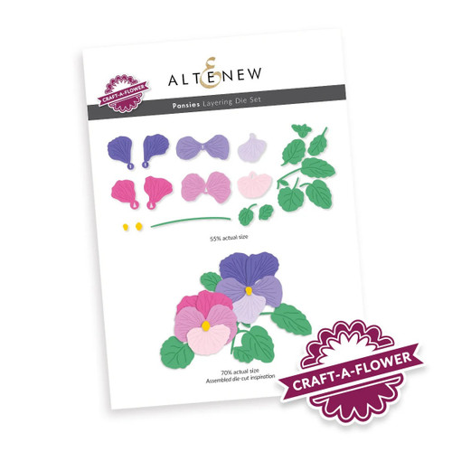 Altenew Craft a Flower Pansies