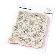 Pinkfresh Studio Berries and Blossoms Stamp