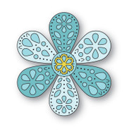 Poppy Stamps Nordic Pretty Petal Flower Die Set