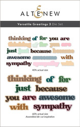Altenew Versatile Greetings 3 die set
