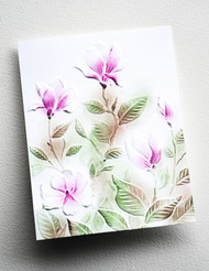 Memory Box 3D Embossing Folder  & Dies Magnificent Magnolia
