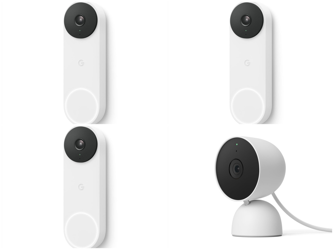 11 units of Google Nest Doorbell & Security Cams - MSRP $2,310 - Like New (Lot # 815949)