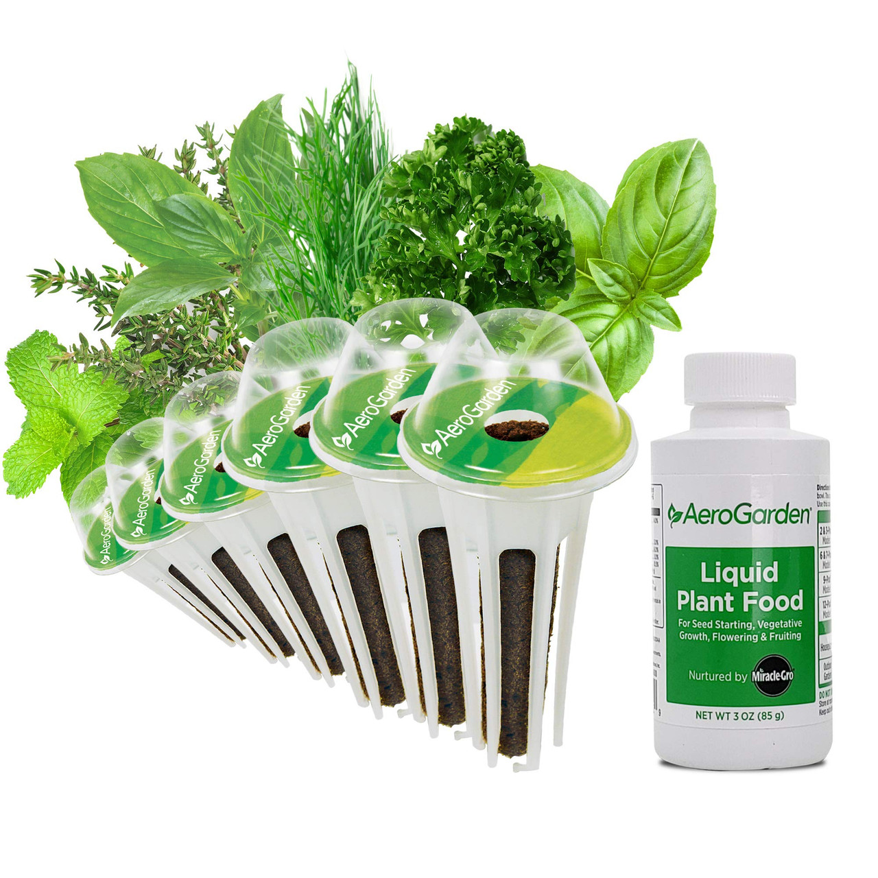 240 units of AeroGarden Herb Seed Pod Kits (Various) - MSRP $5,253 - Like New (Lot # 784178)
