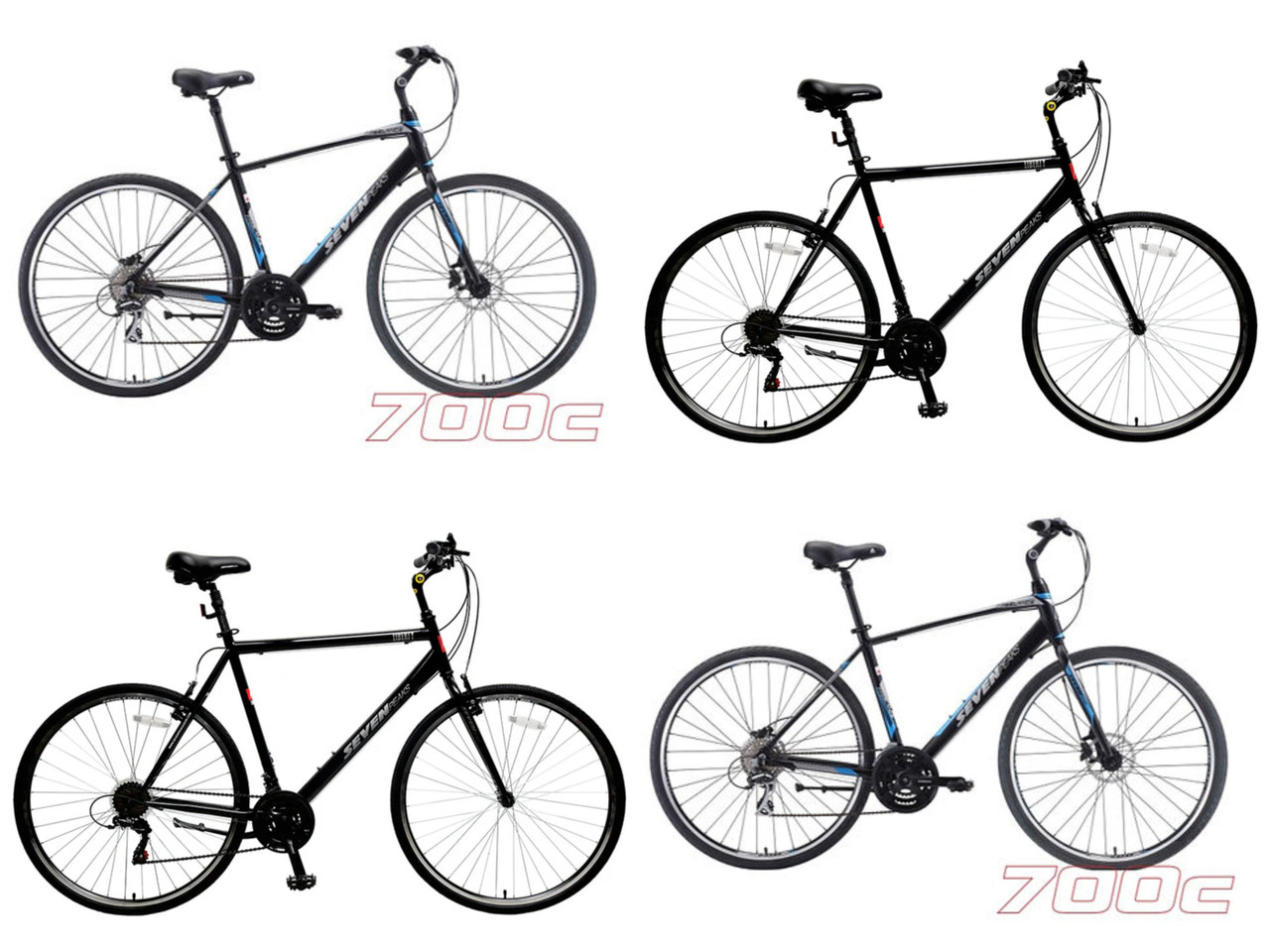 5 units of Seven Peaks Bikes (Various Colors) - MSRP $2,565 - Like New (Lot # 871003)