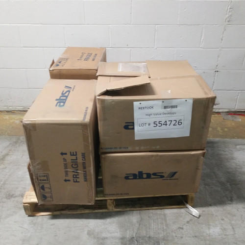 5 Units of High Value Desktops - MSRP 5660$ - Salvage (Lot # 554726)