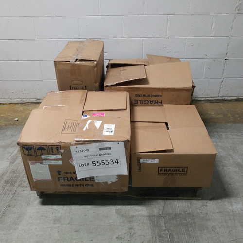 4 Units of High Value Desktops - MSRP 10020$ - Salvage (Lot # 555534)