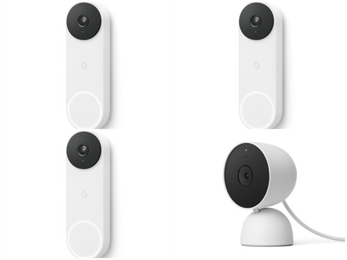 11 units of Google Nest Doorbell & Security Cams - MSRP $2,310 - Like New (Lot # 815949)