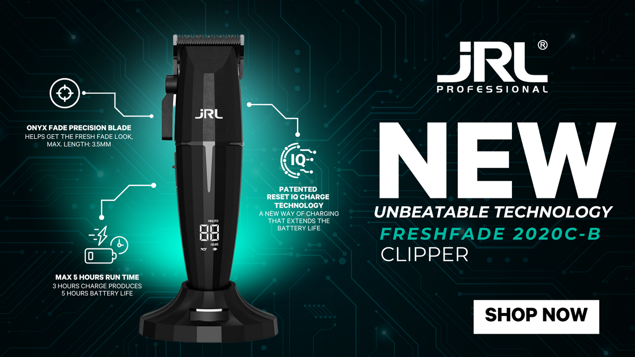 JRL Professional Fresh Fade 2020 Limited Edition Gold Clipper & Trimme