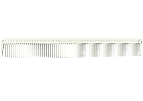 JRL Precise Cutting Comb 8.6" - White J305