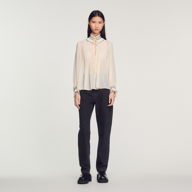 Luxury Womens Tops & Womens Tops Online By Sandro Paris
