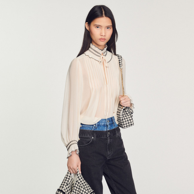 Luxury Womens Tops & Womens Tops Online By Sandro Paris