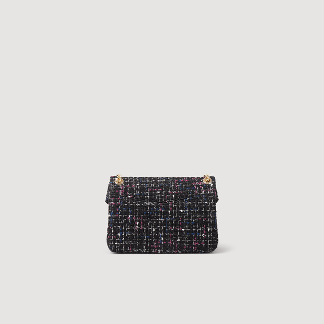 Yza tweed bag - Black