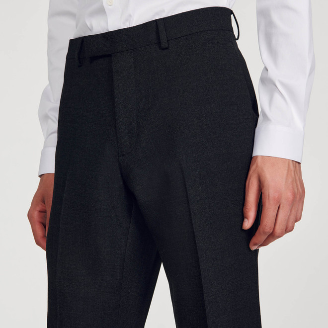 Berkeley wool suit trousers - Grey