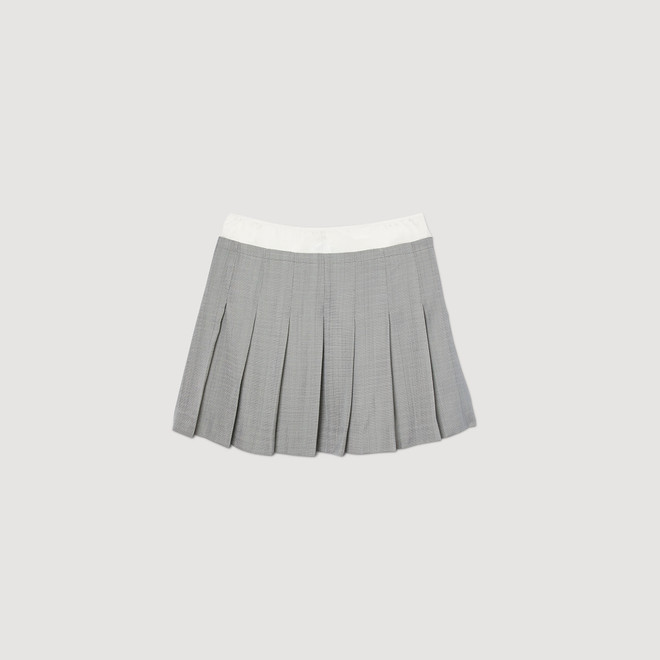 Pleated skirt - Grey